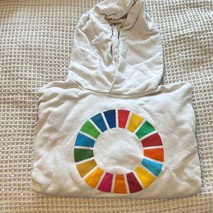 Pangaia hoodie. White.Size xl. 7/10 condition, no stains, just a little wrinkled